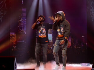 KM, Yssi SB, Kleine John & Chavanté treden op tijdens de FunX Awards