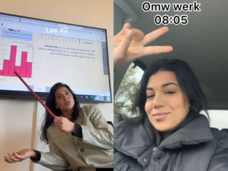 Fadime (23) gaat viral met video's over haar belevenissen als wiskundedocent