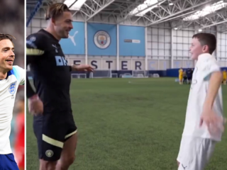 Jack Grealish houdt zich na doelpunt aan afspraak met zieke jonge fan: "Deze is voor jou"