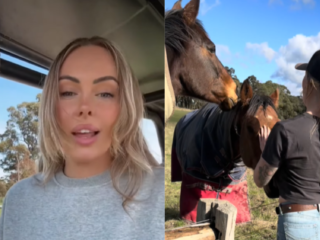 Vrouw verdient maandelijks 90 duizend dollar door naakt het gras te maaien