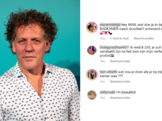 Kees van der Spek onderzoekt wie achter sekscomments op Insta zit: "Ik ga iemand confronteren"