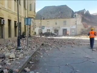 Kroatië getroffen door zware aardbeving: schade is enorm