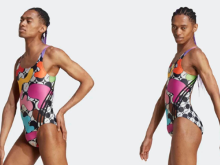 Ophef na Adidas-advertentie met man in badpak