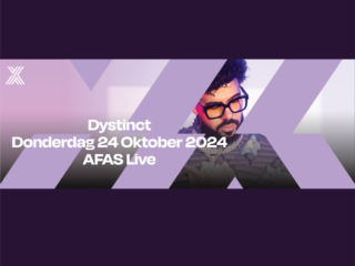 Win tickets voor DYSTINCT op 24 oktober