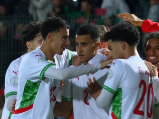 Toptalent Abdellah Ouazane (16) uit Amsterdam blinkt uit bij Marokko U17