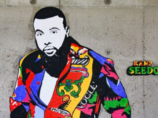 Mula B geëerd met muurschildering in Den Haag