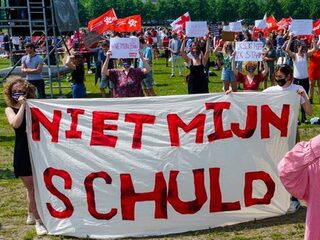 Studenten protesteren tegen leenstelsel: #NietMijnSchuld