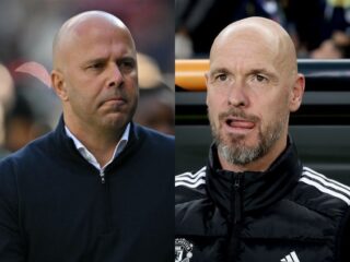 Arne Slot ondanks ontslag overtuigd van Erik ten Hag: “Gaan hem weer zien bij een topclub”