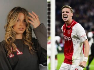 Jade Anna niet onder de indruk van beledigende Feyenoord-fans: "Ben trots op Kenneth"