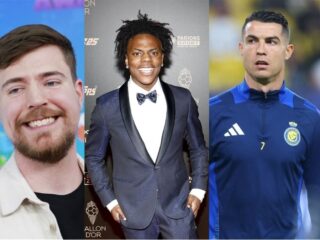 IShowSpeed wordt door MrBeast in groepschat met Cristiano Ronaldo gezet