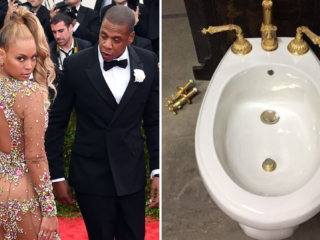 Wc gebruikt door Jay-Z en Beyoncé te koop voor meer dan 2000 euro