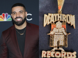 Drake laat iconische Death Row-ketting van 2Pac zien in nieuwe Instagrampost