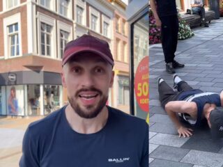 Jeroen doet een jaar lang elke dag 1000 push-ups: "Ik werd zo groot, dacht dat gaat fout"