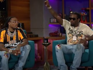 Quavo en Offset bij Grammy's met elkaar op de vuist vlak voor eerbetoon Takeoff