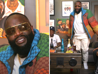 Rick Ross beweert naar toilet te gaan tijdens interview, keert niet meer terug