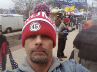 Ex-man Britney Spears aanwezig bij bestorming Capitool