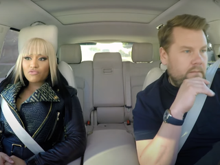 Nicki Minaj eerste gast bij 'Carpool Karaoke' na tweejarige break