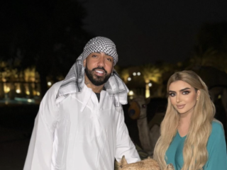 Prinses Mahra, die sjeik dumpte via Instagram, met French Montana gespot in Dubai