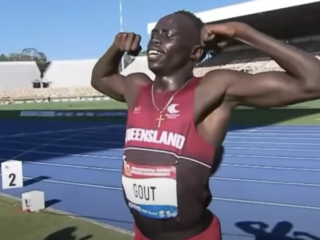 Australische sprinter (16) rent sneller dan Usain Bolt op zijn leeftijd