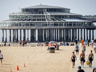 Lichaam gevonden op strandbed in Scheveningen