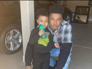 Blueface onderzocht door politie en kinderbescherming wegens video van zoontje met strippers