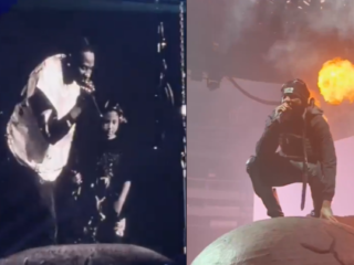 Travis Scott haalt Stormi en Playboi Carti tevoorschijn tijdens zijn grootste headliner-show