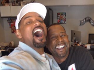 Will Smith gaat langs bij Martin Lawrence voor aankondiging vierde deel Bad Boys-film