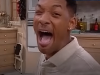 Hond schreeuwt net als Will Smith