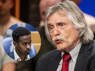 Johan Derksen weigert sorry te zeggen tegen Habtamu de Hoop: "Interesseert me geen reet"