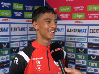 Ayoub Oufkir (18) maakt droomdebuut en krijgt profcontract bij Sparta Rotterdam