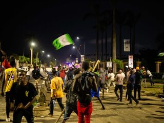 Demonstranten in Lagos beschoten door Nigeriaanse leger