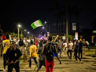 Demonstranten in Lagos beschoten door Nigeriaanse leger