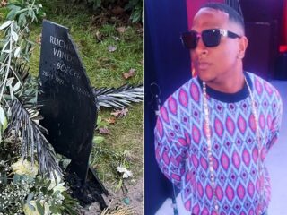 Graf van rapper Boechi in Tilburg vernield