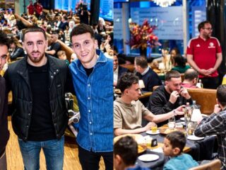 Feyenoord-spelers hebben speciale iftar georganiseerd in De Kuip