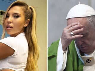 Instagramaccount van Paus Franciscus betrapt op liken foto van model