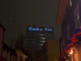 Racistische leuzen op stadhuis Eindhoven: "Houd Lampegat blank"