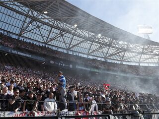 Tot €20.000 schade aan de Kuip na vernielingen supporters PSV-Ajax