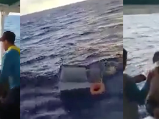 Braziliaanse visser overleeft 11 dagen op zee in een vrieskist