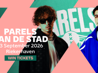 Win tickets voor Parels van de Stad op 13 september