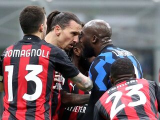 Ibrahimovic en Lukaku hoofd tegen hoofd in kwartfinale Coppa Italia