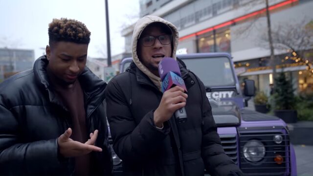 Shaquille checkt of ze kunnen rappen of zingen in Rotterdam