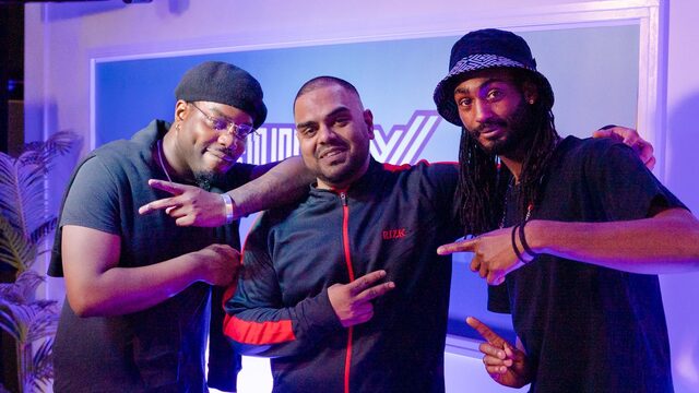 Asoe Brownz, Moerson en Gimma Gimmz bouwen klein feestje in de studio