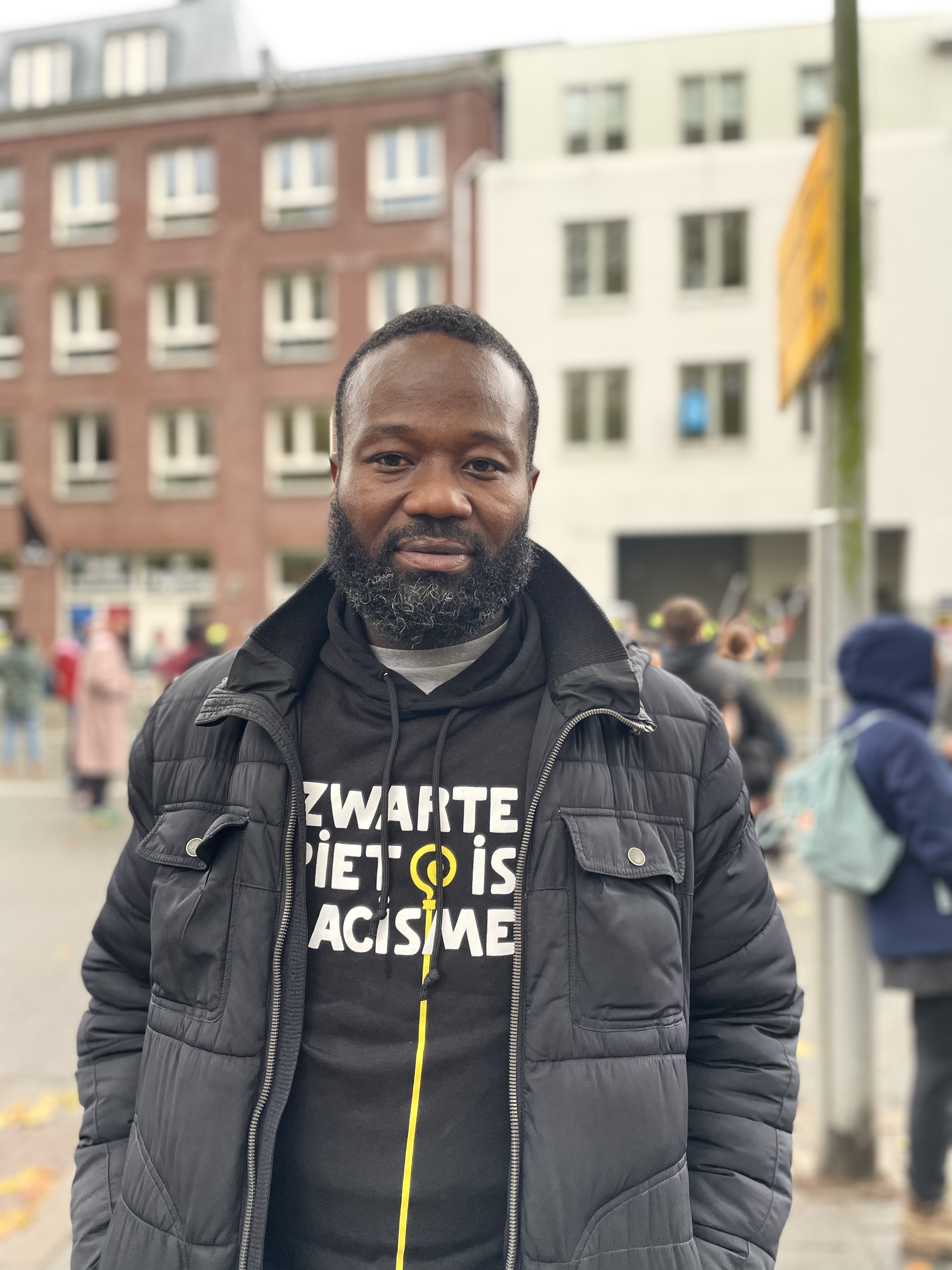 Jerry Afriyie, mede-oprichter Kick Out Zwarte Piet.