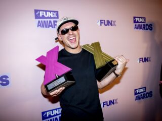 Lil Kleine wint de FunX Award voor 'Artist of the Year - Male'
