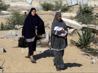 Baby's geraakt door tekorten in Gaza: "Door stress geven moeders niet voldoende melk"