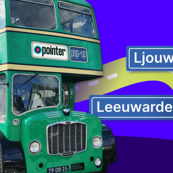 Pointer en Spraakmakers komen met pop-up bus naar Leeuwarden