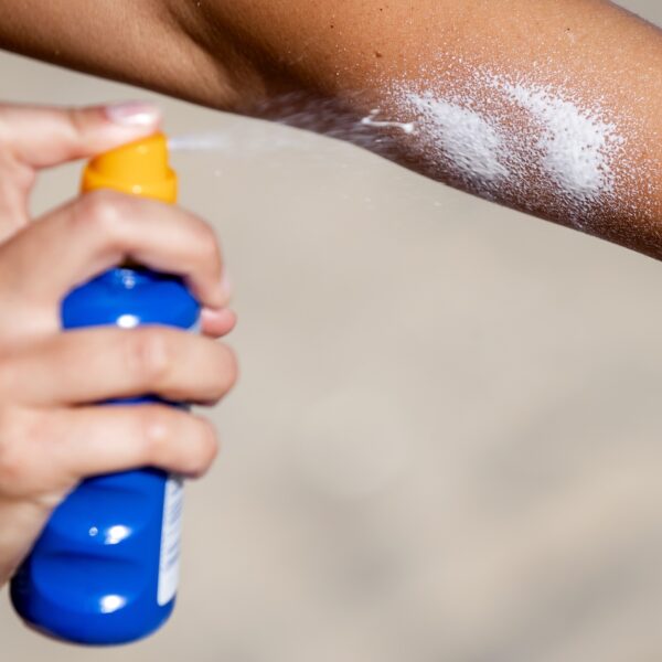 Alles went, behalve zonnebrandcrème