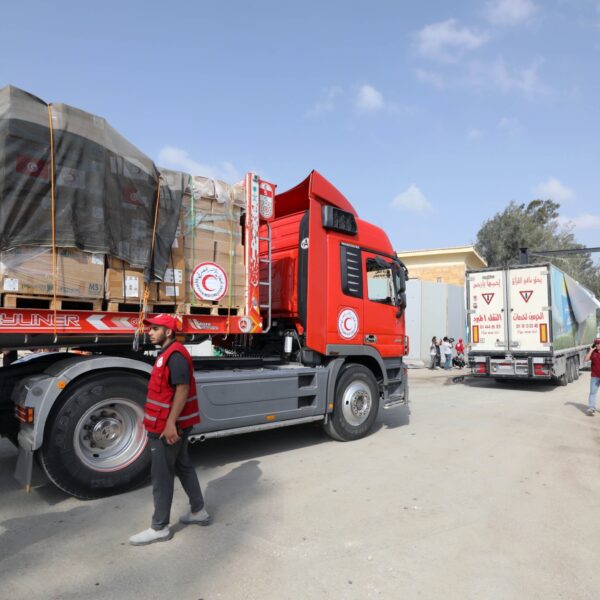 Opnieuw hulpgoederen Gaza binnengereden: 'Bij lange na niet genoeg'