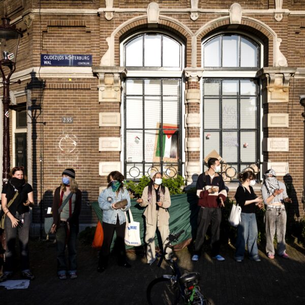 Pro-Palestijnse betogingen in Amsterdam en Utrecht