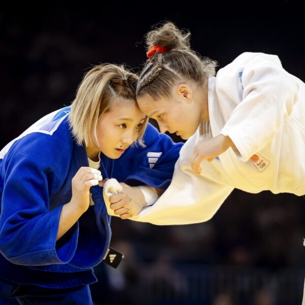 Coach judoka Joanne van Lieshout na verlies: 'Hoort bij onze sport'